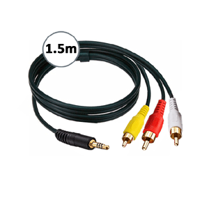 3.5mm Plug to 3RCA Plug 1.5M