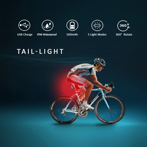 Rechargeable Tail-light - Image 5