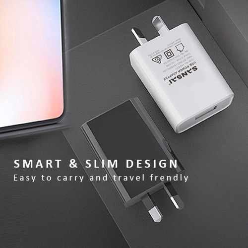 2.1A 2xUSB outlets Wall Charger - Image 3