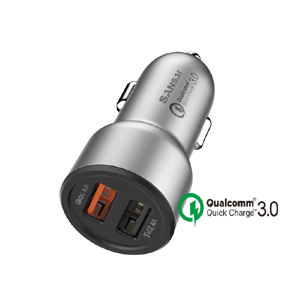 QC3.0 Dual USB Car Charger