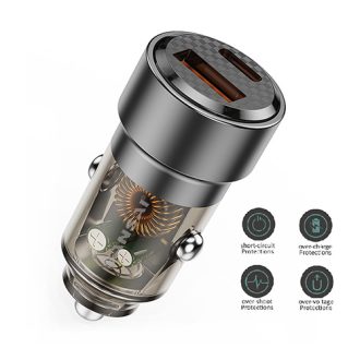 QC3.0 USB A+C Car Charger
