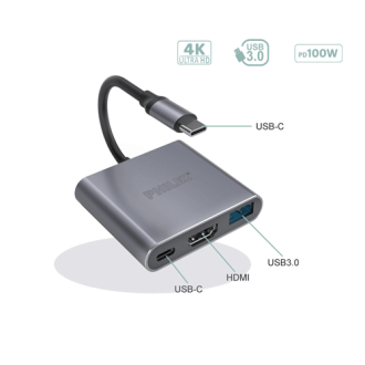 3-In-1 USB Hub