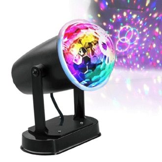 Dual Powered LED Party Light