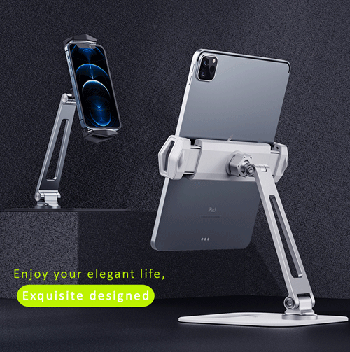 Aluminum Desktop Tablet & Phone Stand - Image 5